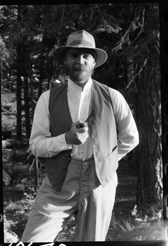 Interpretive Activities, NPS Individuals. Living History Characterization of Clarence King. Portrayed by Ranger-Naturalist Gregg Fauth