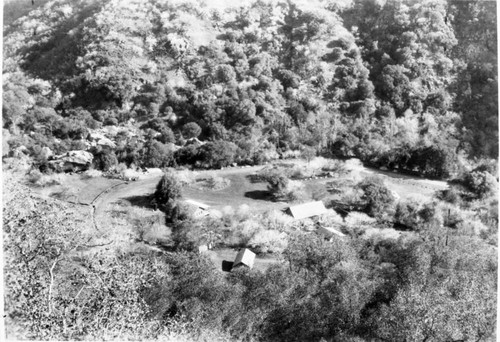 Buildings and Utilities, Hospital Rock area from above