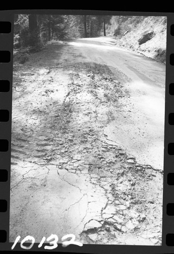 Flood and Storm Damage, Roads, damage to Crystal Cave Road