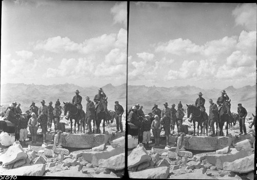 300905. Dedications and Ceremonies, Mt. Whitney Trail Dedication. Misc. Groups. Col John R. White