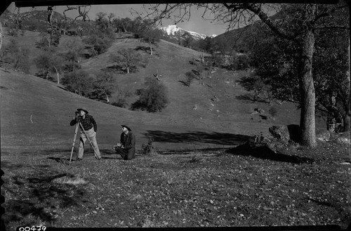 NPS Individuals, Boundary Survey, Rangers Jack Nealis on left, and Nelson Murdock on right