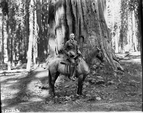 Park Superintendents, Supt. Col. John R. White on horse