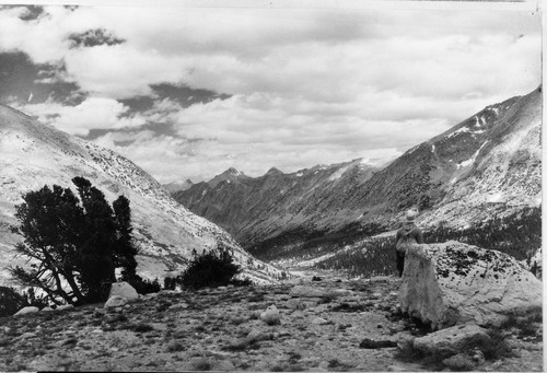 Glaciated Canyons, view north