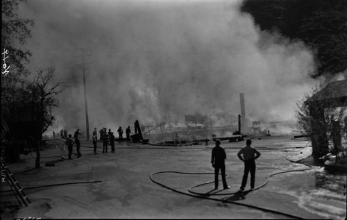 Structural Fires, Ash Mountain Machine Shop Fire