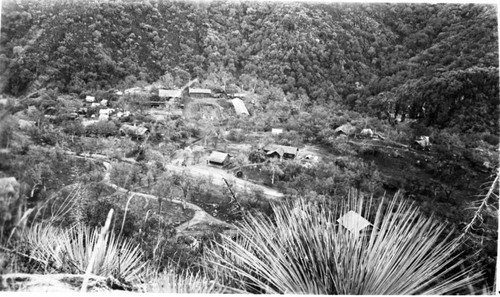 Buildings and Utilities, headquarters from Yucca Pt