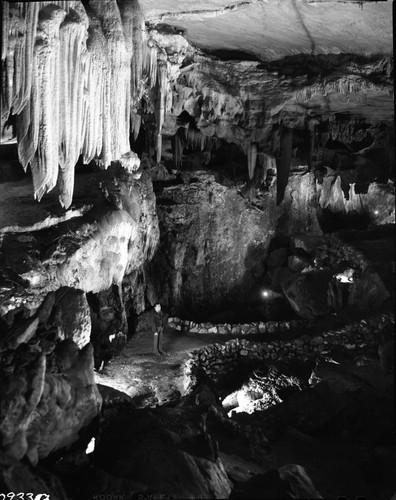 Crystal Cave Interior Formations, Marble Hall