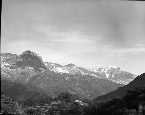 Alta Peak, Moro Rock from Ash Mountain, Middle Fork Kaweah River Canyon