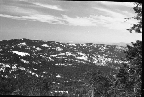 Winter-scenes, View from Buck Rock