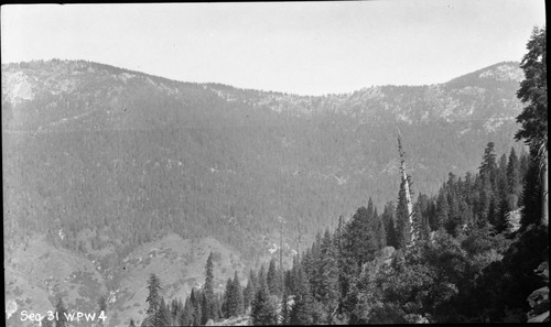 310000 ; Atwell-Hockett Trail ; East Fork Canyon from Trail ; East Fork Kaweah River Canyon ; Misc. Gaps and Passes ; Negatives ; Paradise - Atwell Creek ; SEKI ; SNP ; Unknown Photographer