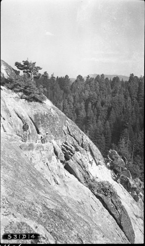 Construction, masonry work - Moro Rock Trail and Crew