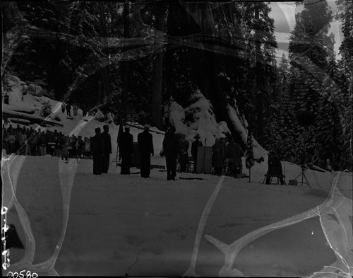 Nation's Christmas Tree Ceremony, 1957