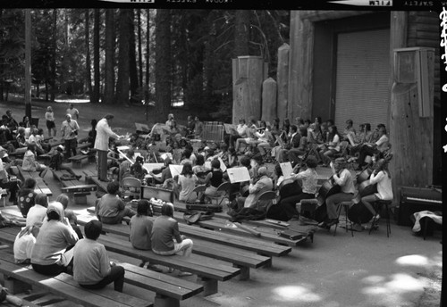 Misc. Visitor Activities, Buildings and Utilities, Sequoia Lake Summer Music School Concert, Grant Grove Amphitheater