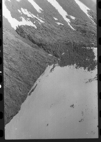 Foresters Pass, View north towards snowstorm over Center Basin, stormy weather