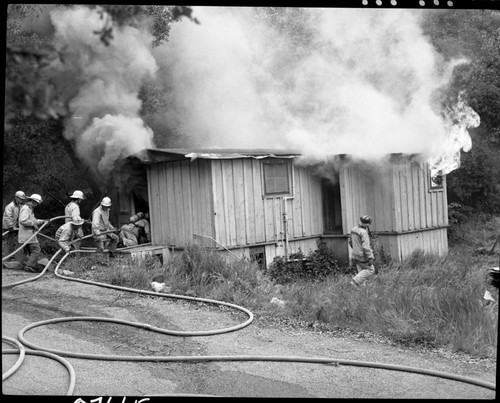 Training Activities, Structural Fire Training, Poison Oak Gulch. Ranger Activities