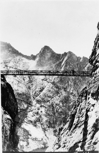Bridges, Hamilton Gorge Bridge on High Sierra Trail