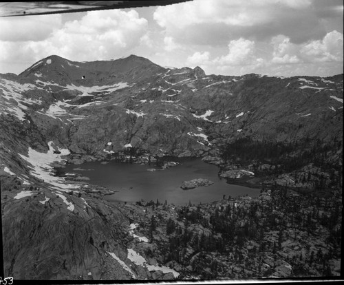 Misc. Lakes, Granite Lake (aerial). Misc. Glaciation