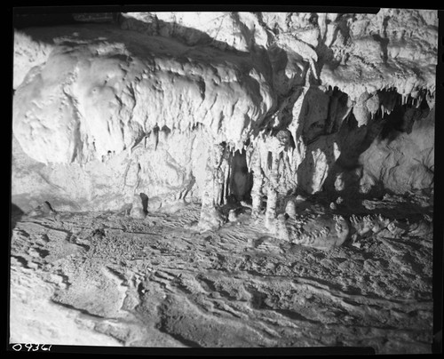 Crystal Cave Interior Formations, Columns, Junction Room