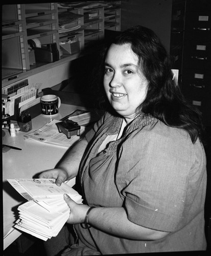NPS Individuals, Anne L. Shepherd, Mail and Files Clerk