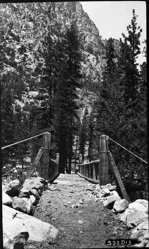 Bridges, north across Big Arroyo Bridge, June 1932