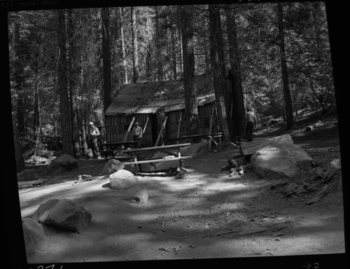 Backcountry Cabins and Structures, Old Cabin near Lilburn Cave