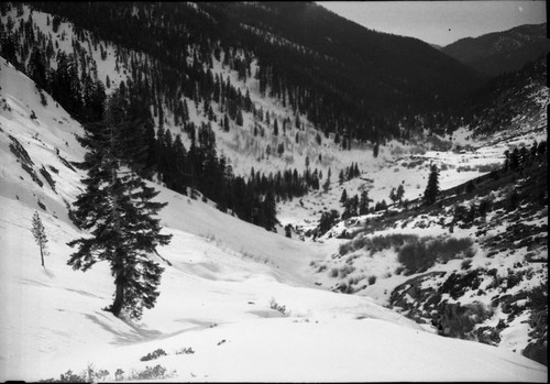 Misc. Creeks, Winter Scenes, Monarch Creek in snow