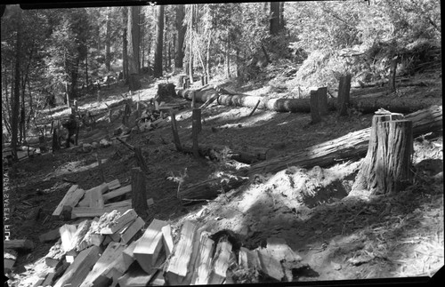 Construction, Crystal Cave Road right-of-way