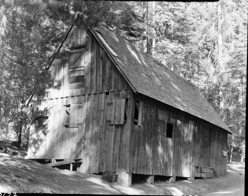 Concessioner Facities, Old Commissary before dismantling