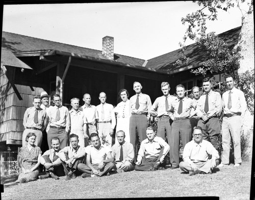 NPS Groups, Office workers. Col. John R White