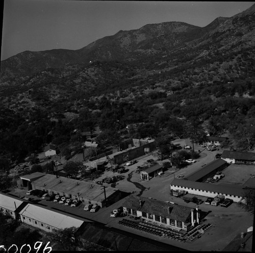 Aerial Views, Ash Mountain Headquarters. Buildings and Utilities