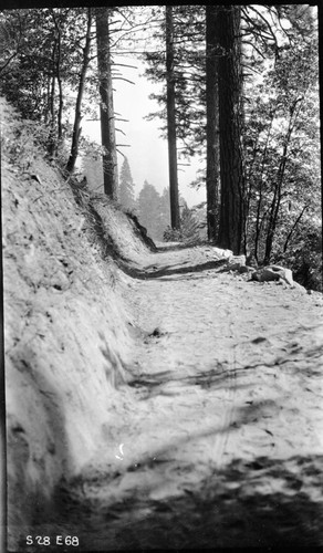 Construction, High Sierra Trail construction