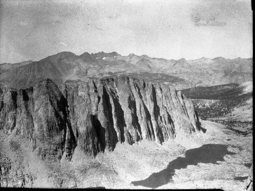 Kaweah Peaks, Mt. Hitchcock, Lower Hitchcock Lake