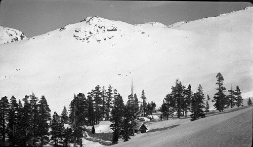 Ranger Stations, Pear Lake Hut. Winter Scenes