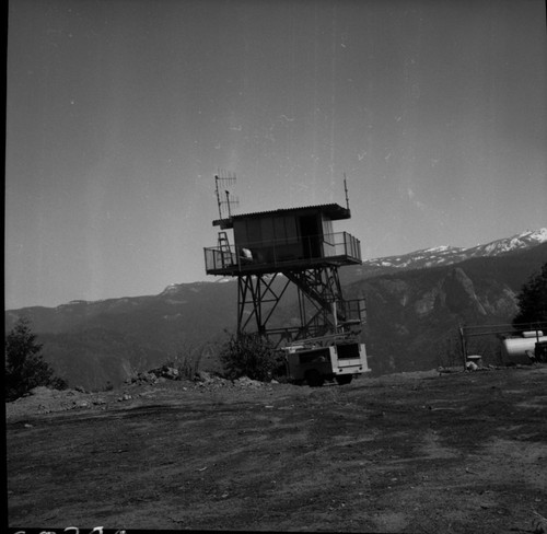 Fire Lookout Structures, Milk Ranch Lookout