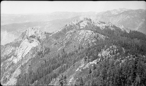 Castle Rocks, seen from Paradise Peak