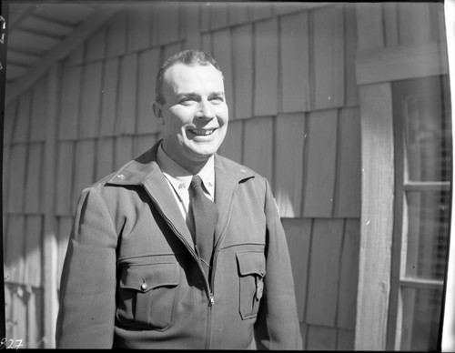 NPS Individuals, Jack Anderson, Giant Forest District Ranger just before his transfer to Glacier Park