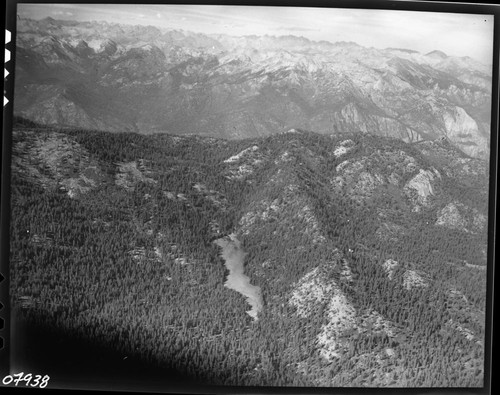 Meadow Studies, air photo, Field notebook pg 1109