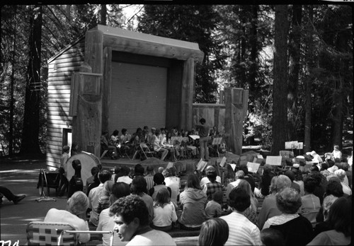 Misc. Visitor Activities, Buildings and Utilities, Sequoia Lake Summer Music School Concert, Grant Grove Amphitheater