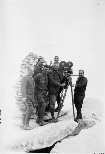 NPS Groups, F.A. Kittredge, H.M. Albright, Roy Boothe, Inyo National Forest, Col. White, Merle Levoy, ?