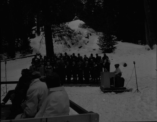 Nation's Christmas Tree Ceremony, 1967
