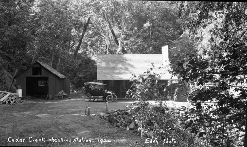 Ranger Stations, Cedar Creek Checking Station