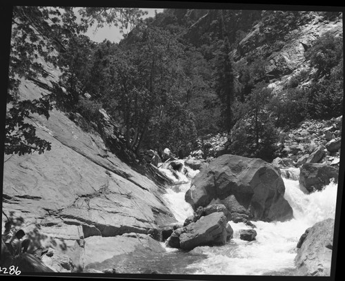 Misc. Rivers, Roaring River above Roaring River Falls