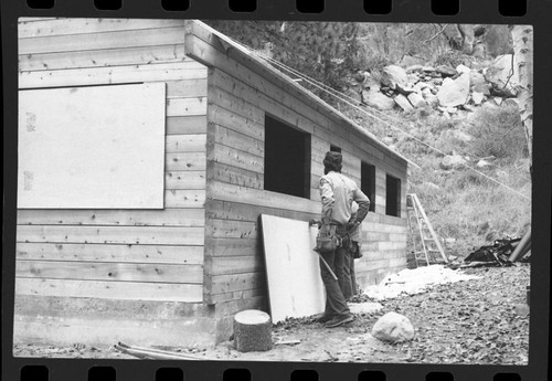 Construction, Ranger Stations, Maintenance Activities, Billy Hancock and "Grasshopper" Sullivan