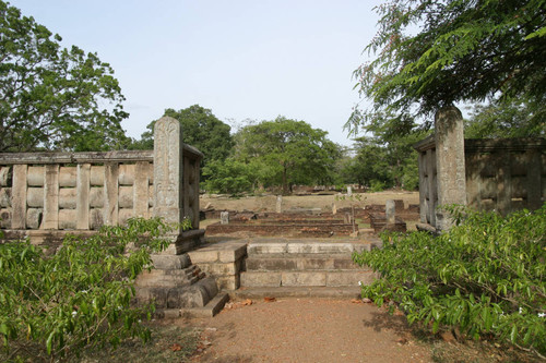 "Buddhist railing"