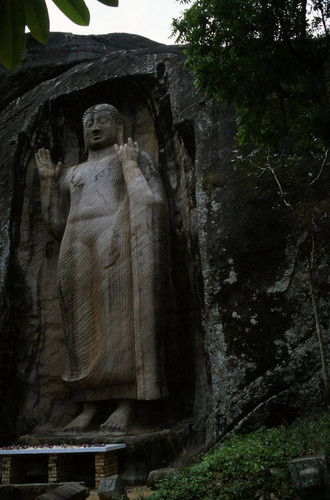 Standing Buddha statue