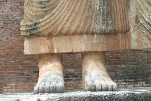 Standing Buddha statue