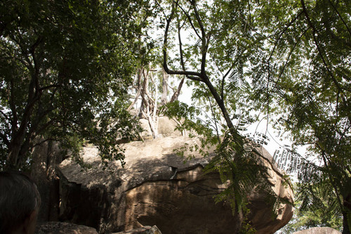 Gopala Pabbata (Herdman's Rock): rock shelter