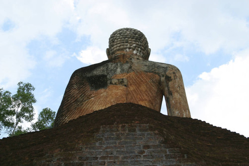 Standing Buddha statue