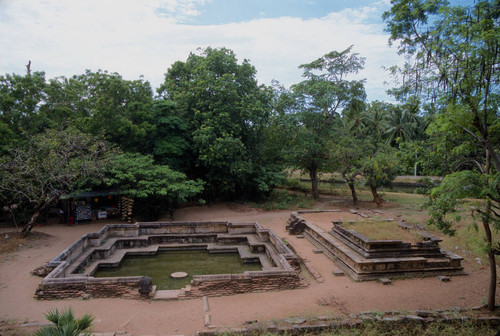 Royal Bath (Kumāra Pokuna): Changing room