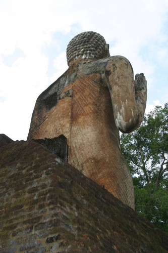 Standing Buddha statue