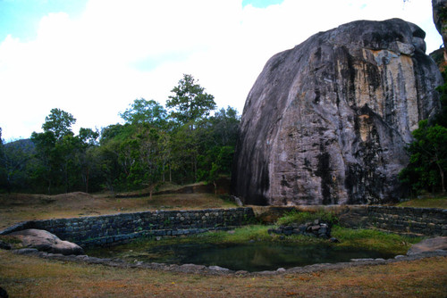 Octagonal pond